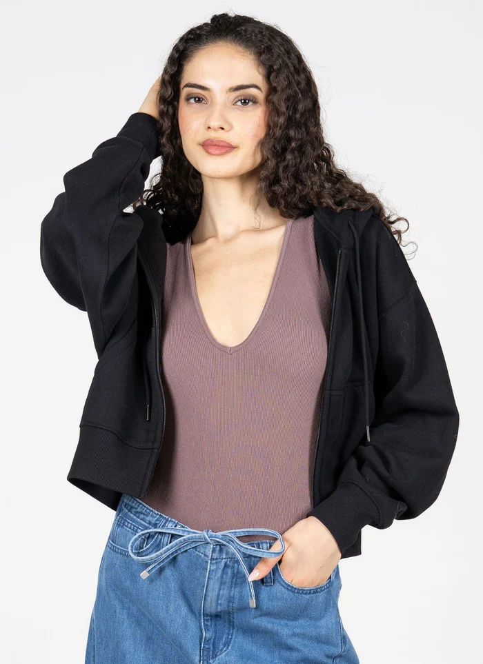 Cest Moi Cotton Zip Hoodie