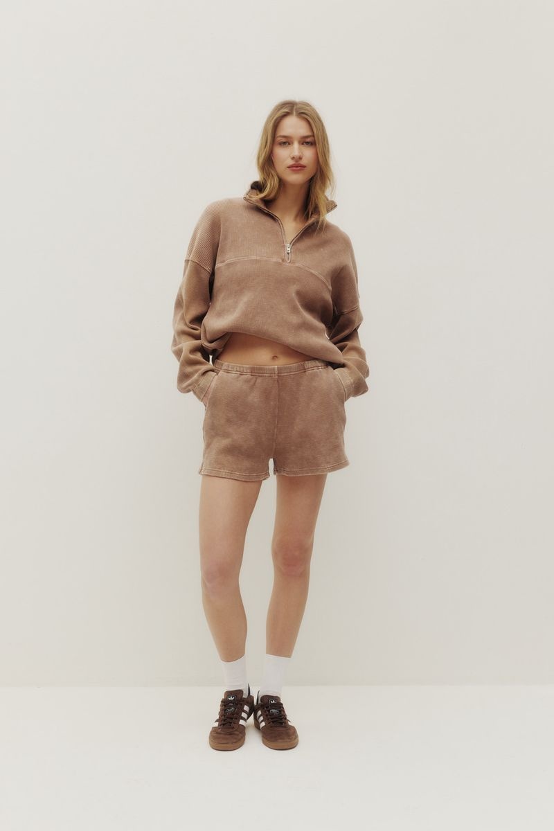 Kuwalla Bailey Waffle Zipup