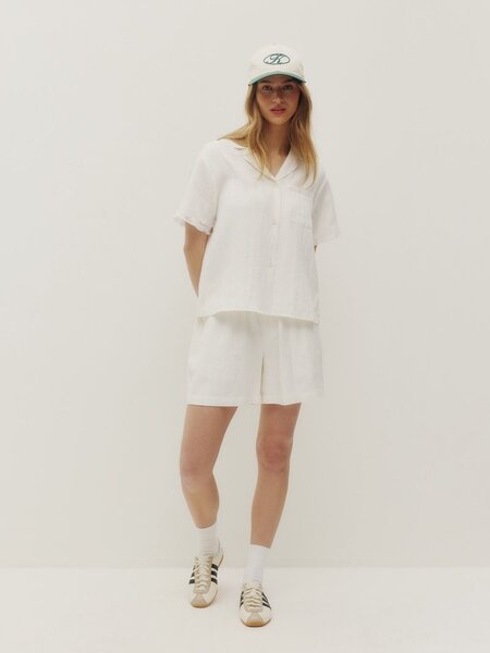 Kuwalla Lace Linen Shirt