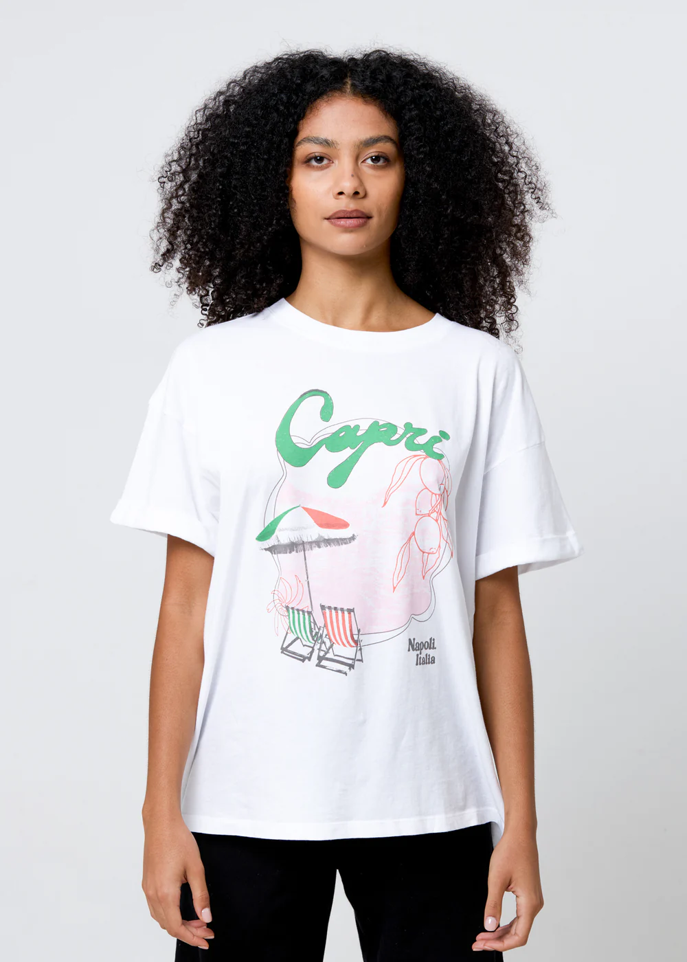 Girl Dangerous Capri Boyfriend Tee