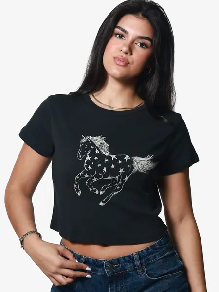 Girl Dangerous Star Horse Classic Tee