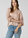 Dex Embroidered Button Front Blouse