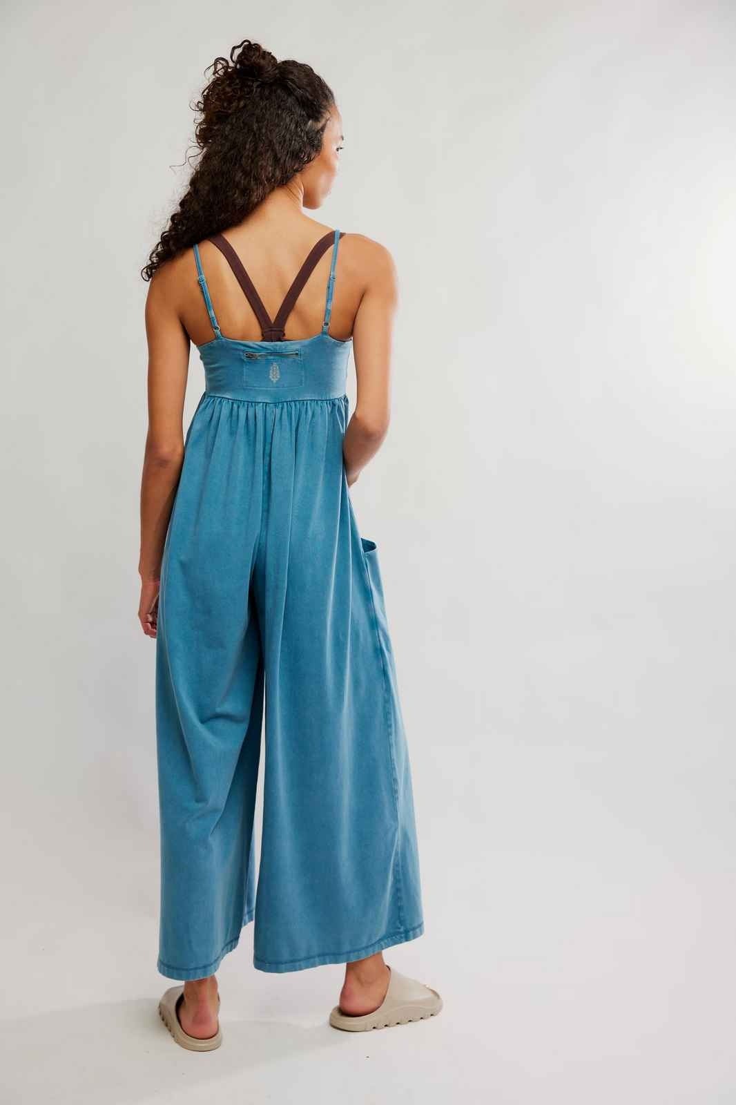 Free People Hot Shot Strappy Onesie 2