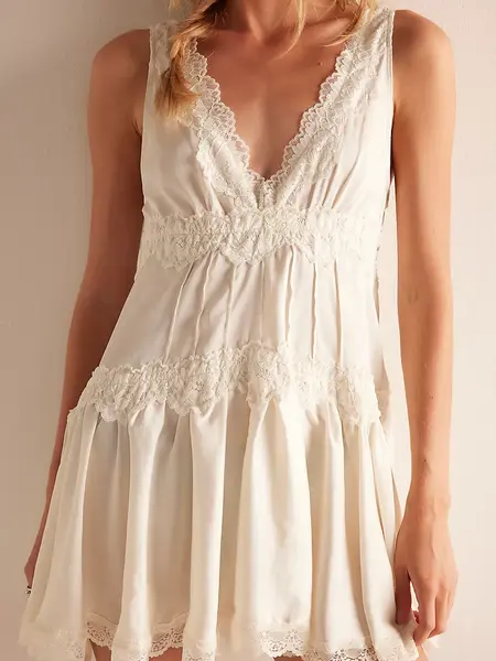 Free People In This Groove Mini Slip