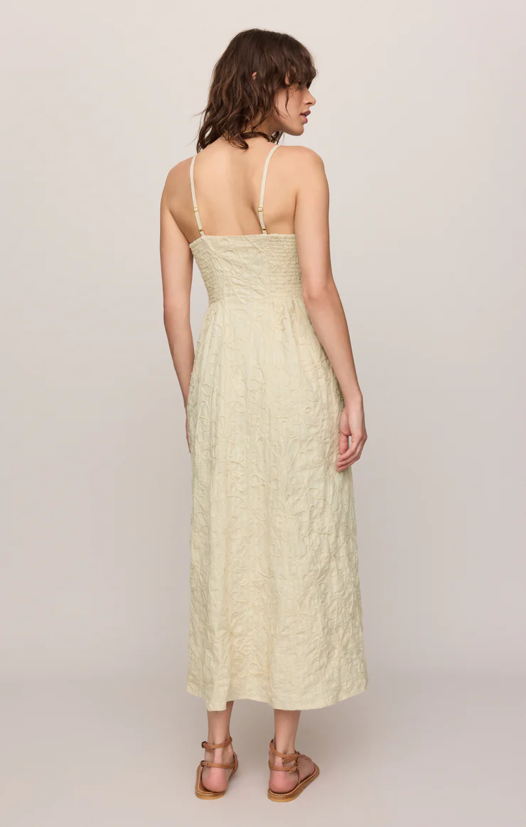 Z Supply Angel Eyes Textured Midi Dres