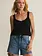 Z Supply Tate Lace up Sweater Tank