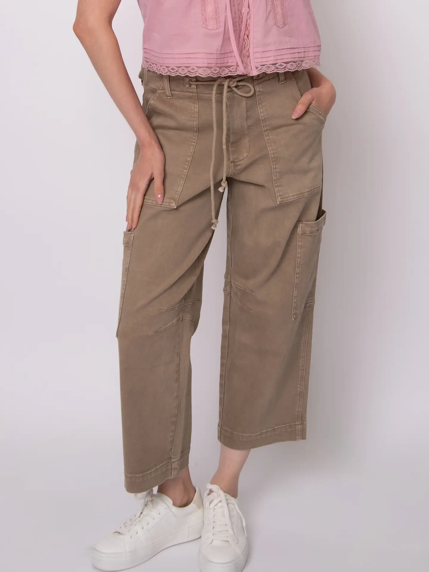 RD Style Julie Stretch Twill Cargo Pants