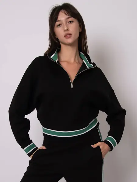 RD Style Mailyn Soft Knit Half Zip