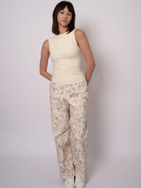 RD Style Ruri Sleeveless Draped Top