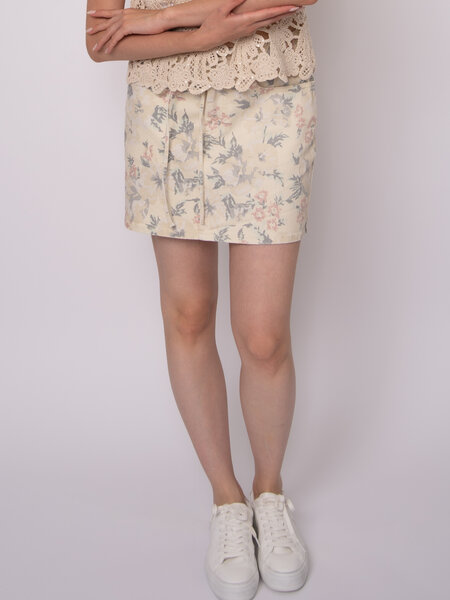 RD Style Skie Stretch Twill Mini Skirt