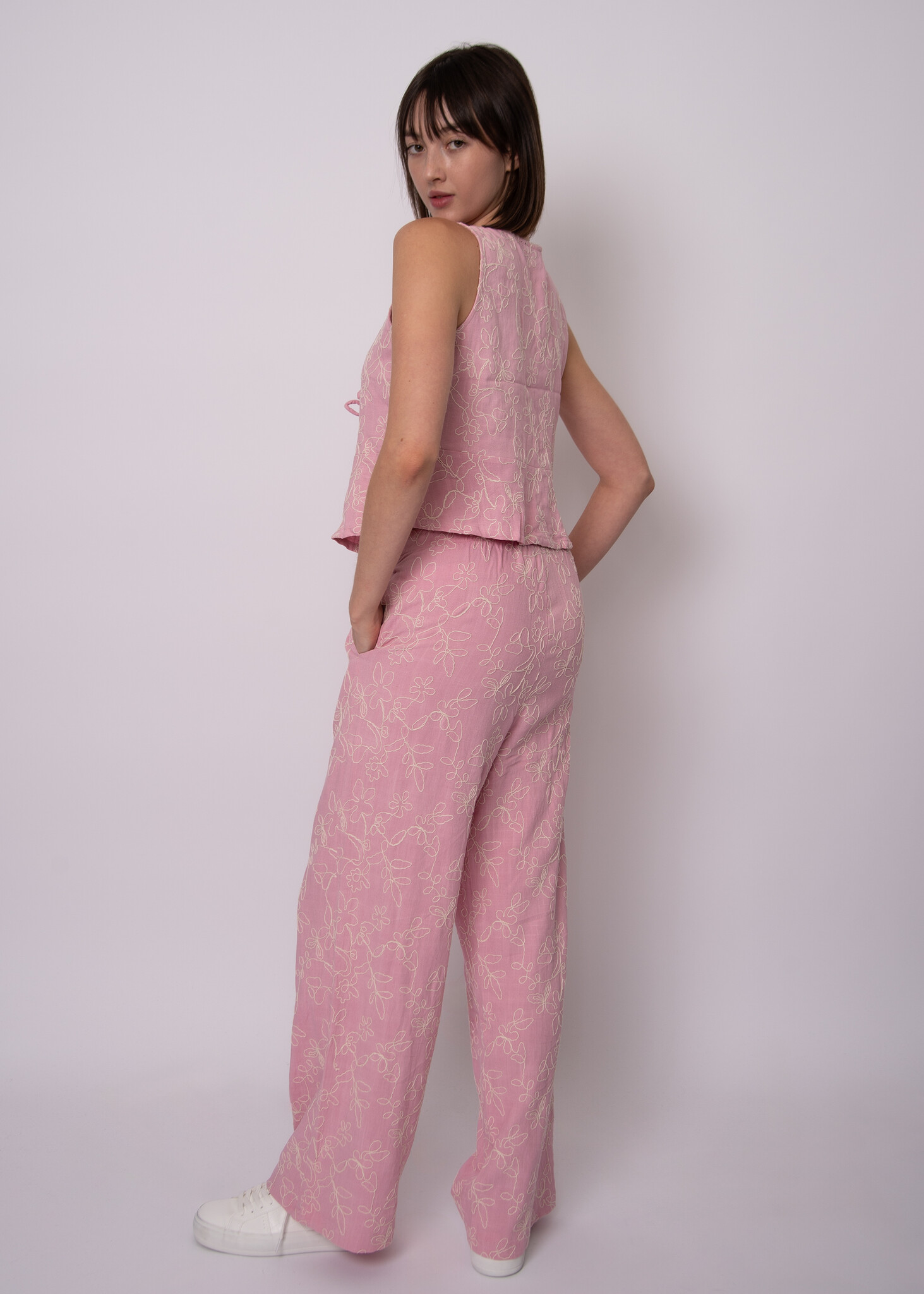 RD Style Lora Tie Front Vest