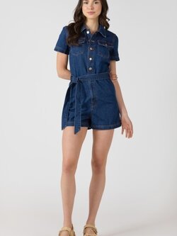 Dex Belted Utility Romper