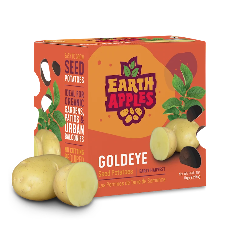 Earth Apples Goldeye Seed Potatoes 1kg