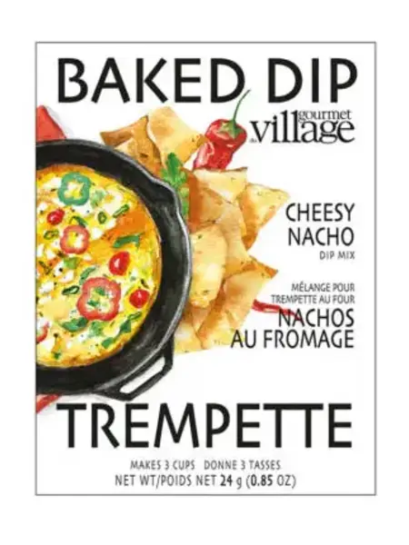 Gourmet Du Village Dip Recipe Box Cheesy Nacho