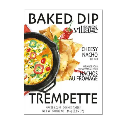Gourmet Du Village Dip Recipe Box Cheesy Nacho