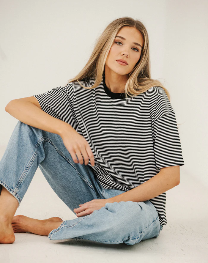 Brunette The Label Boxy Tee
