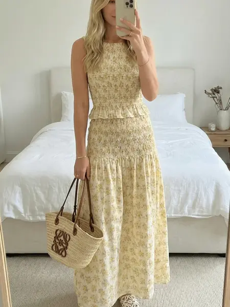 PRIV Pimisi Ruched Skirt Set