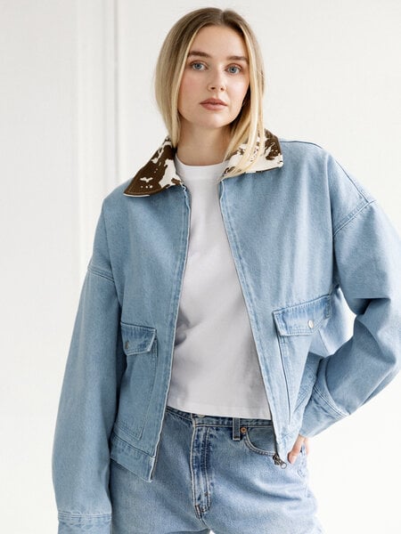 Brunette The Label Boxy Denim Jacket