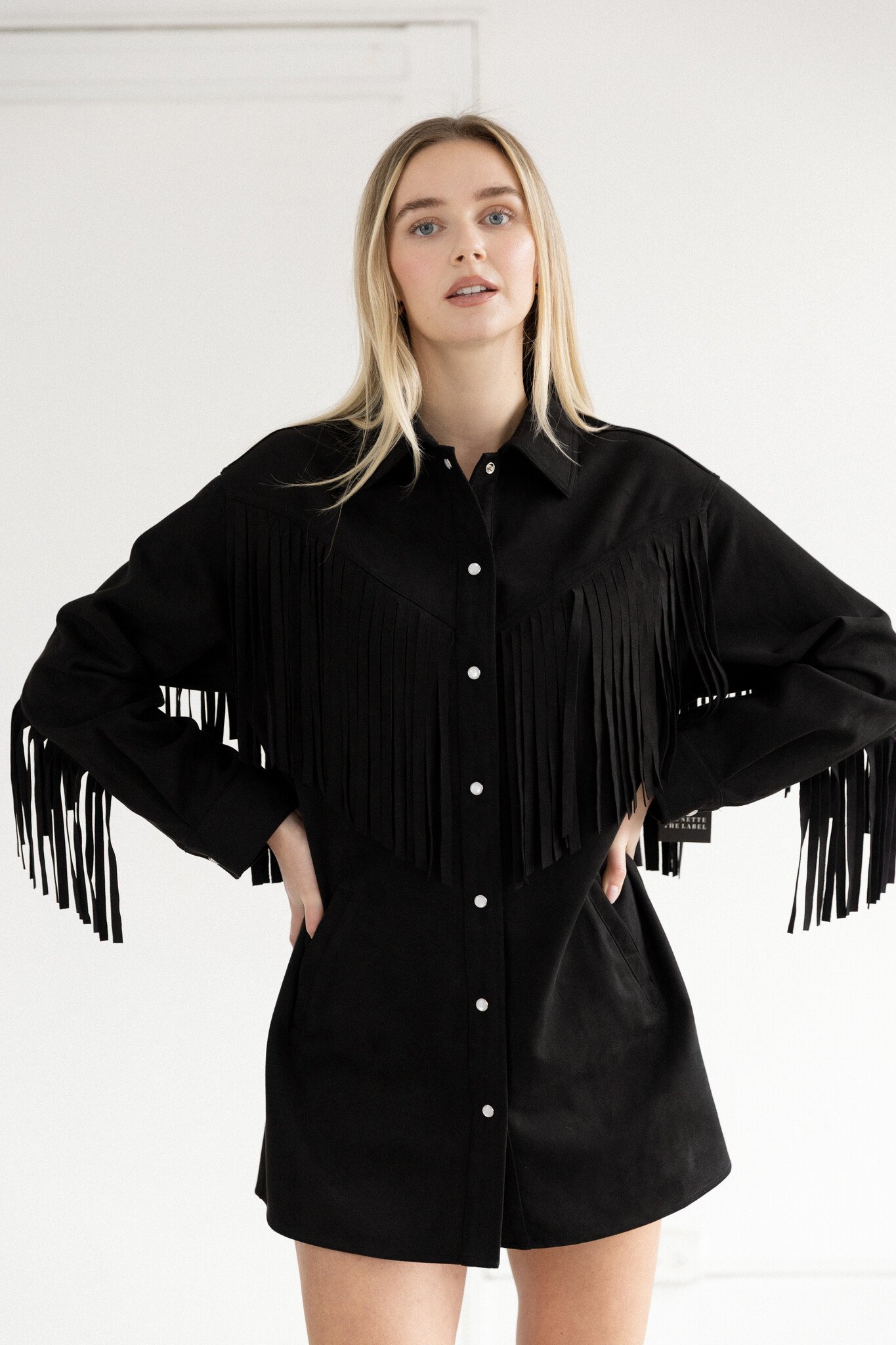 Brunette The Label Fringe Jacket