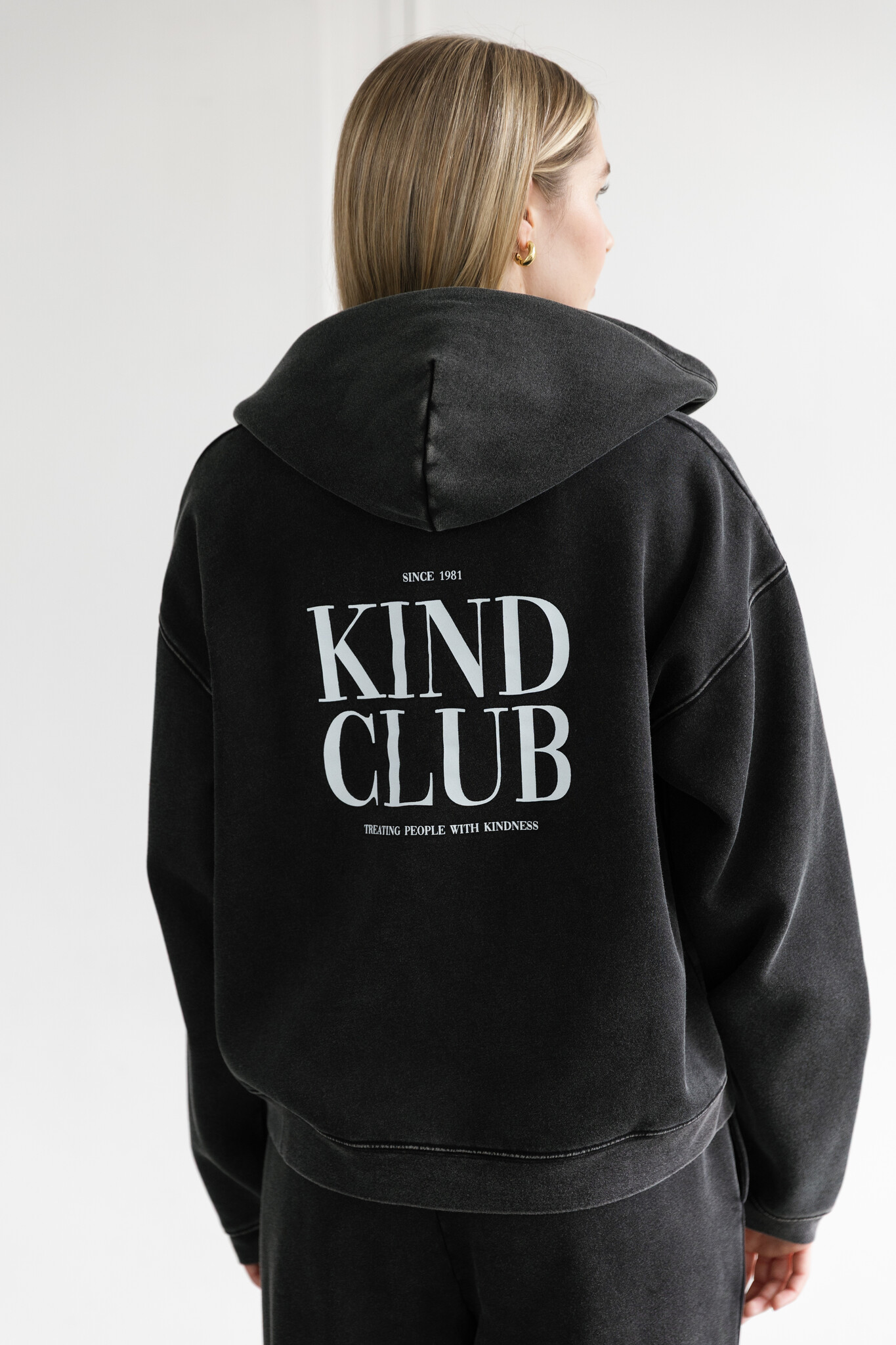 Brunette The Label Kind Club Full Zip Hoodie