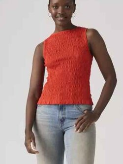 Levi's Bella Smocked Top