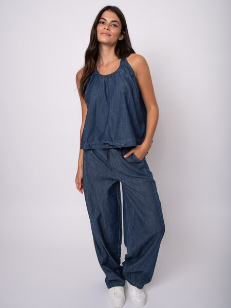 RD Style Kayla Pull-On Barrel Jeans