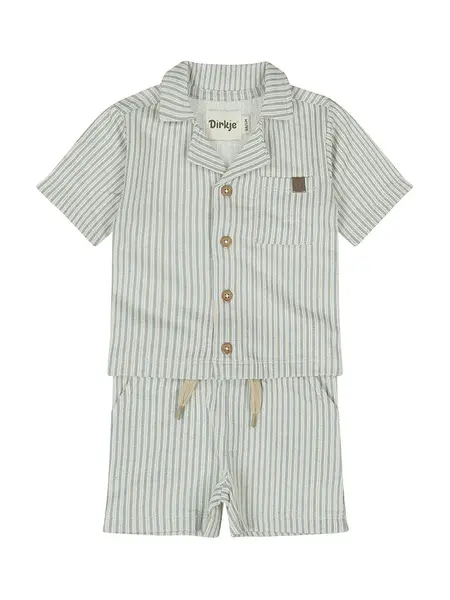 Dirkje Button Down & Shorts Set