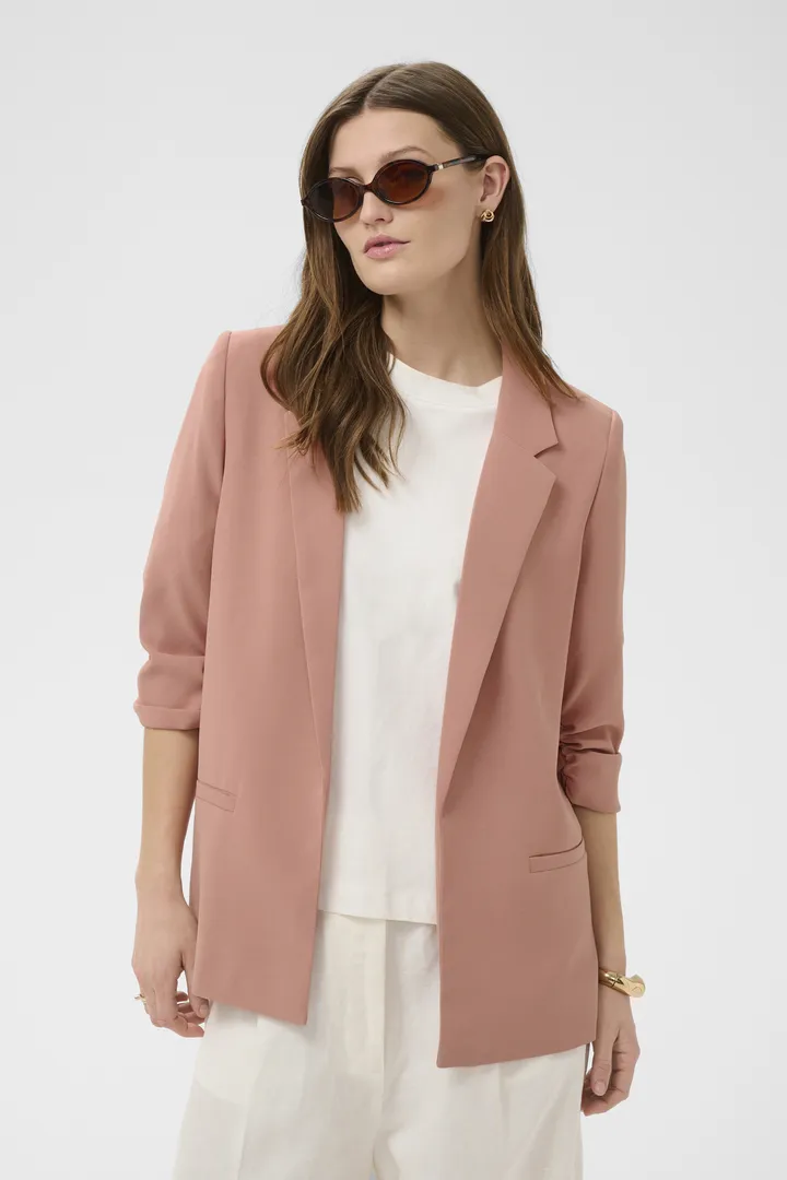 Soaked in Luxury Shirley Blazer 3/4 Sleeve