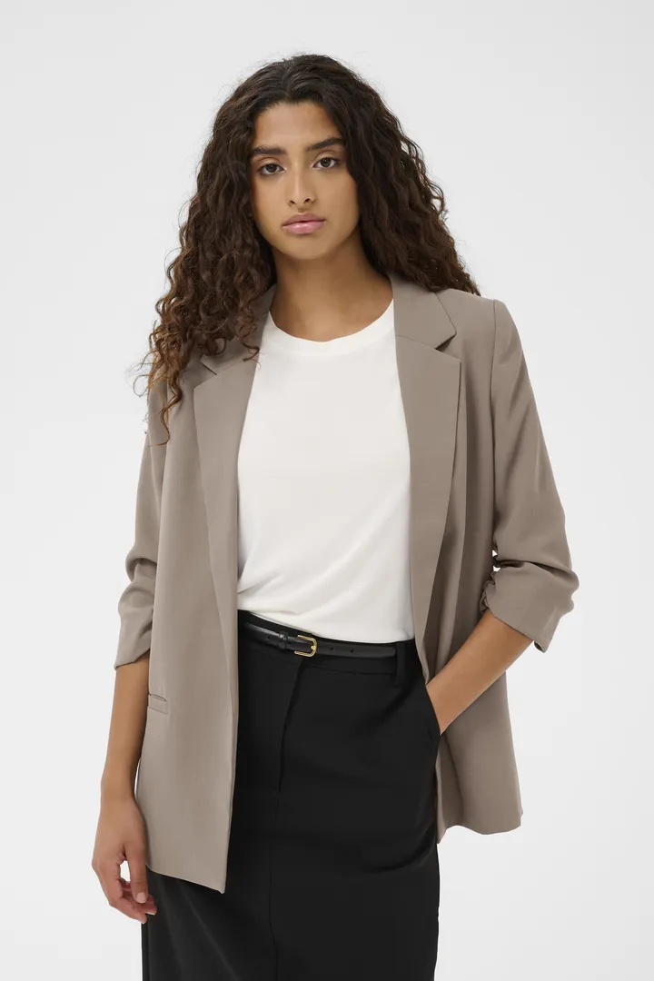 Soaked in Luxury Shirley Blazer 3/4 Sleeve