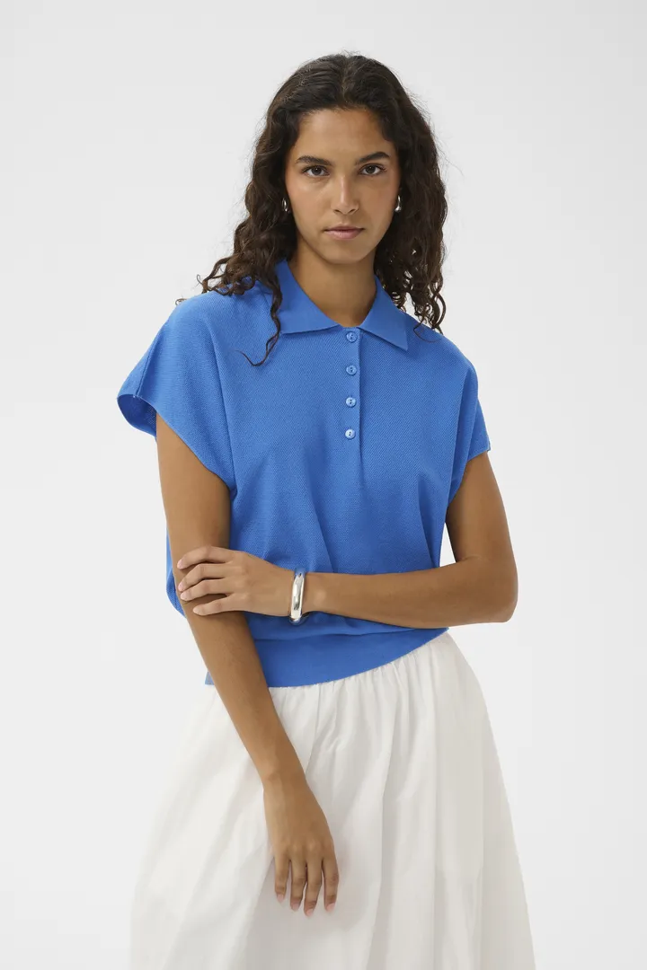 Soaked in Luxury Elana Polo Top