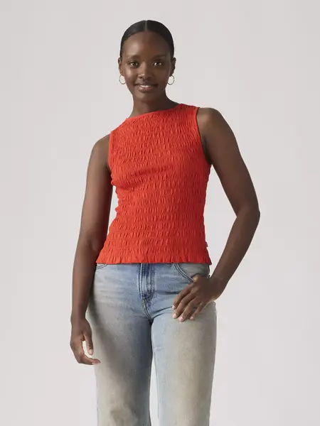 Levi's Bella Smocked Top