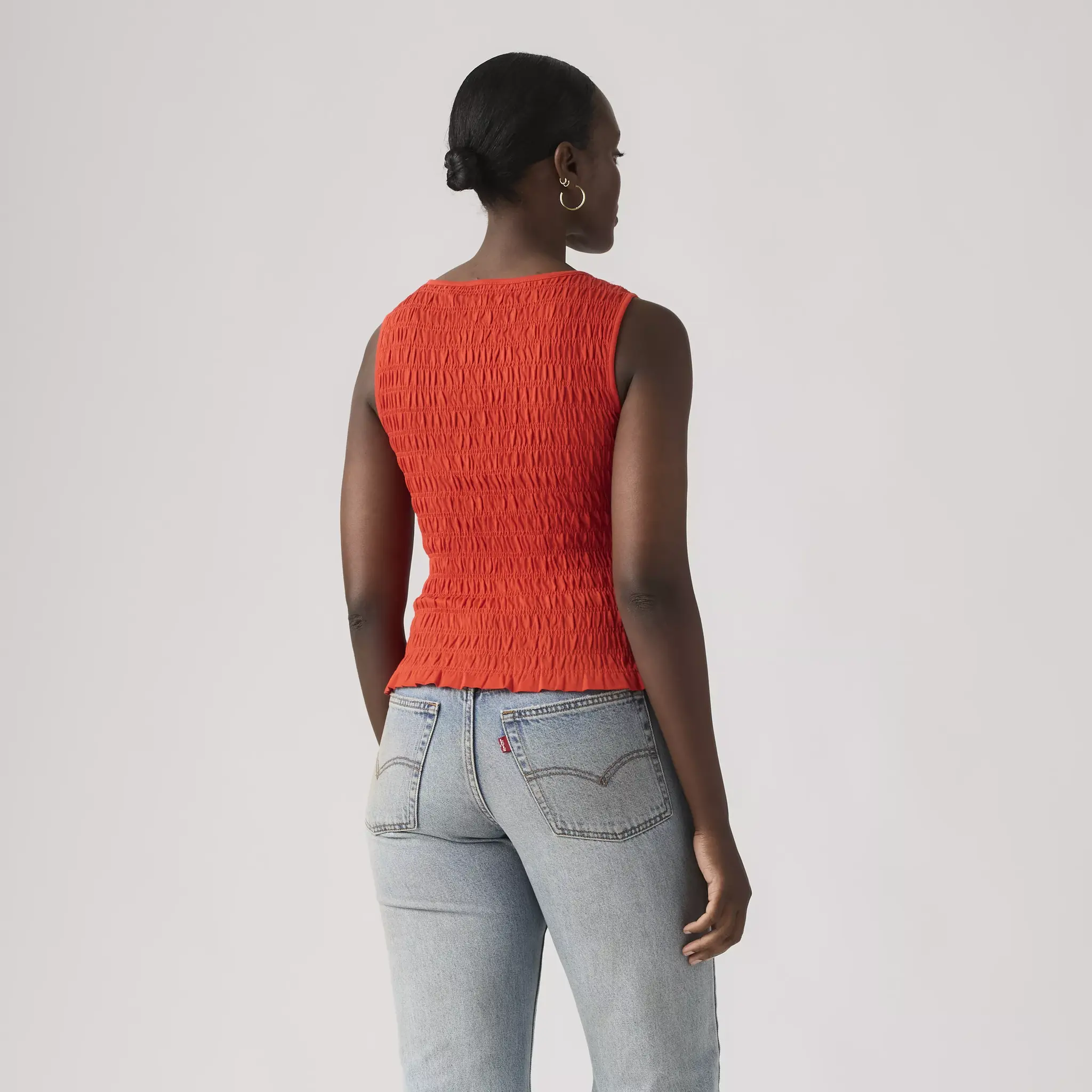 Levi's Bella Smocked Top