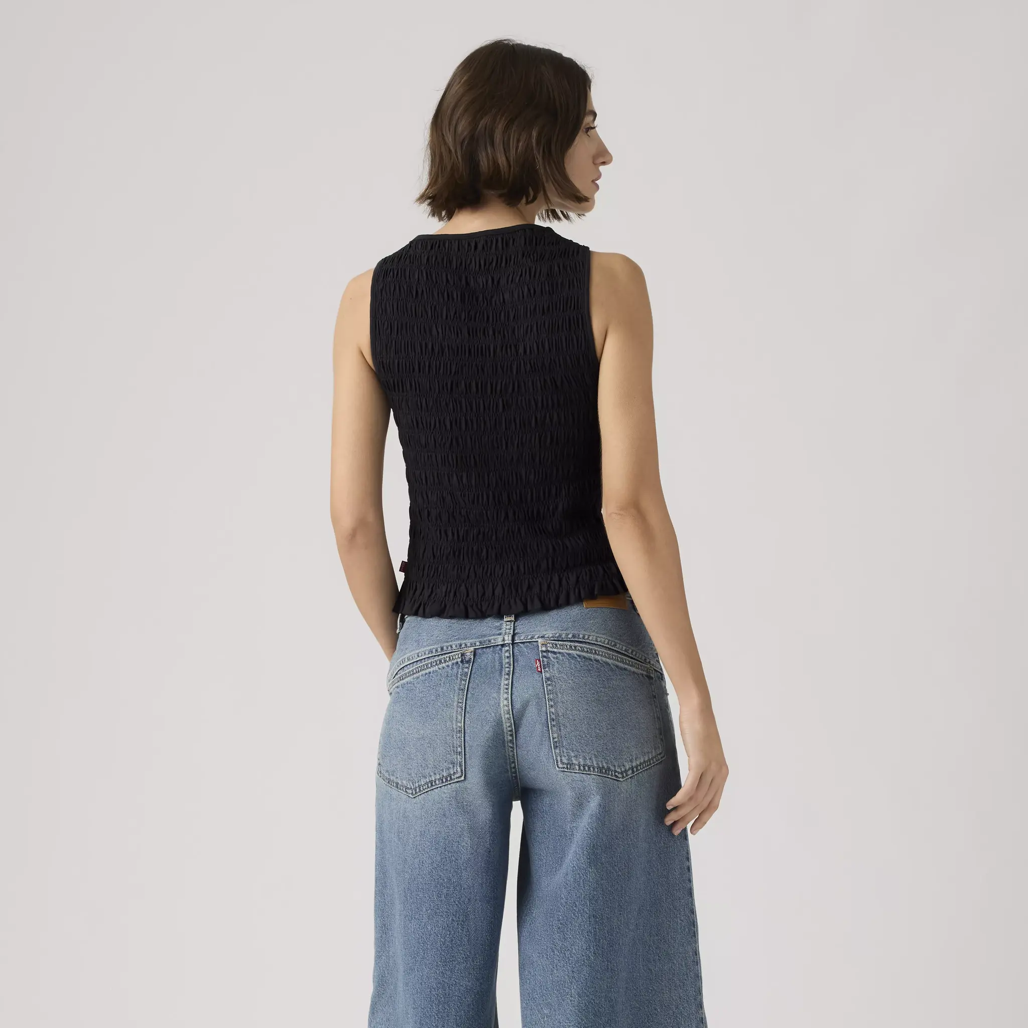 Levi's Bella Smocked Top