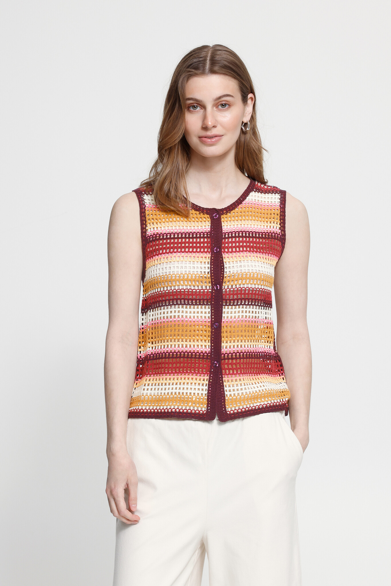 Ichi Oriana Sweater Vest