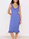 MinkPink Arlo Pointelle Midi Dress