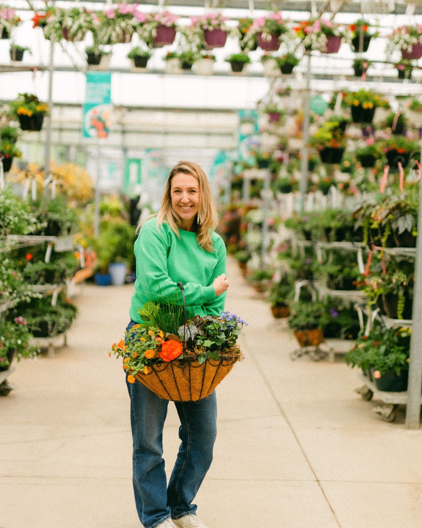 Dutch Growers Moms Flower Basket (large) Mothers Day Arrangement