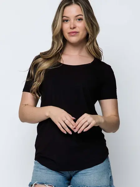 Orb Gemma Scoopneck Tee