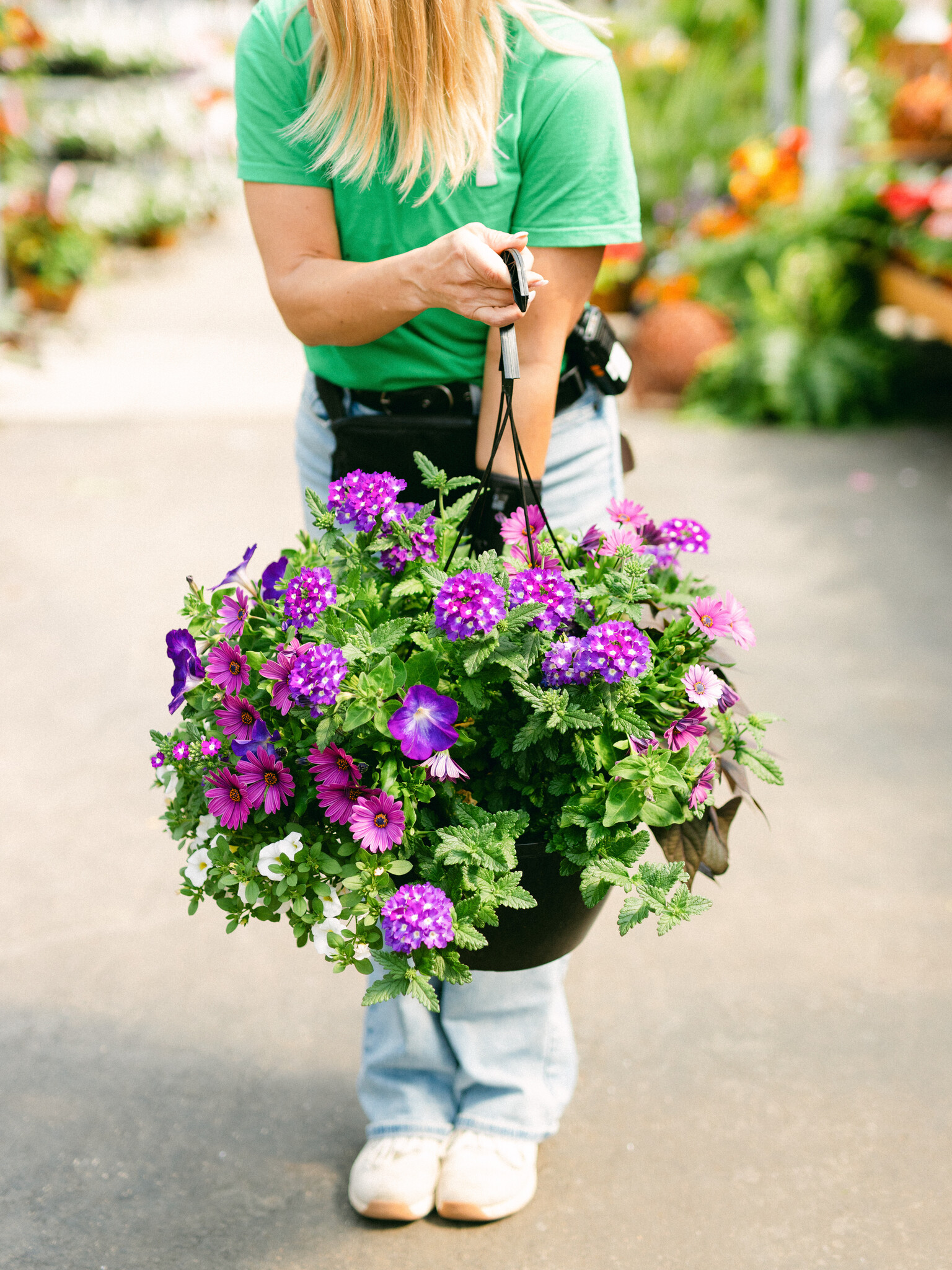 Eye Caramba #14 Hanging Basket 14" Sun