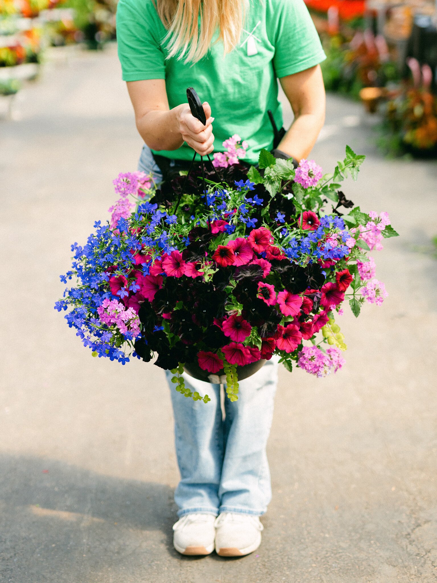 Fashionista #11 Hanging Basket 14" Sun