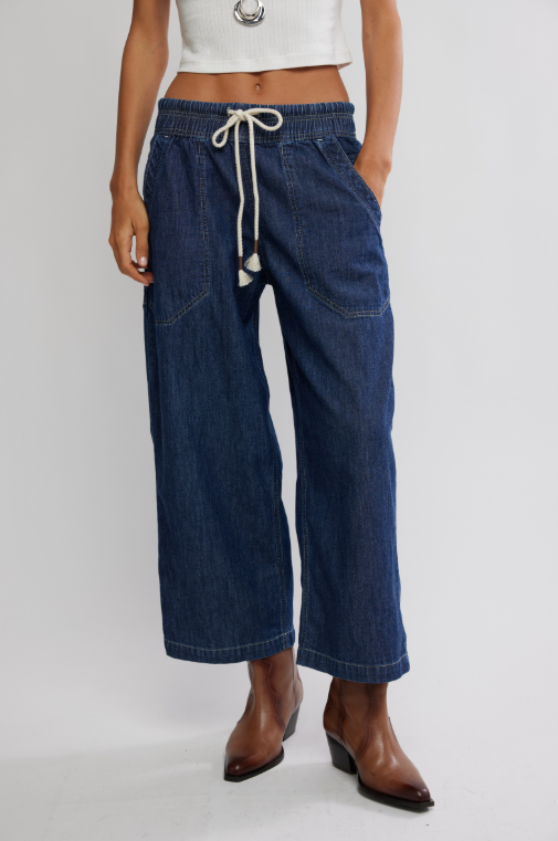 Free People Easy Peasy Pull-On Jeans