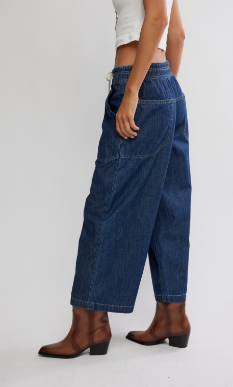 Free People Easy Peasy Pull-On Jeans