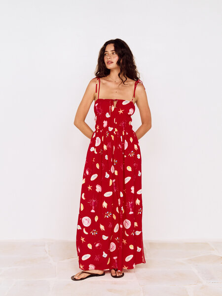 MinkPink Sirena Midi Sundress