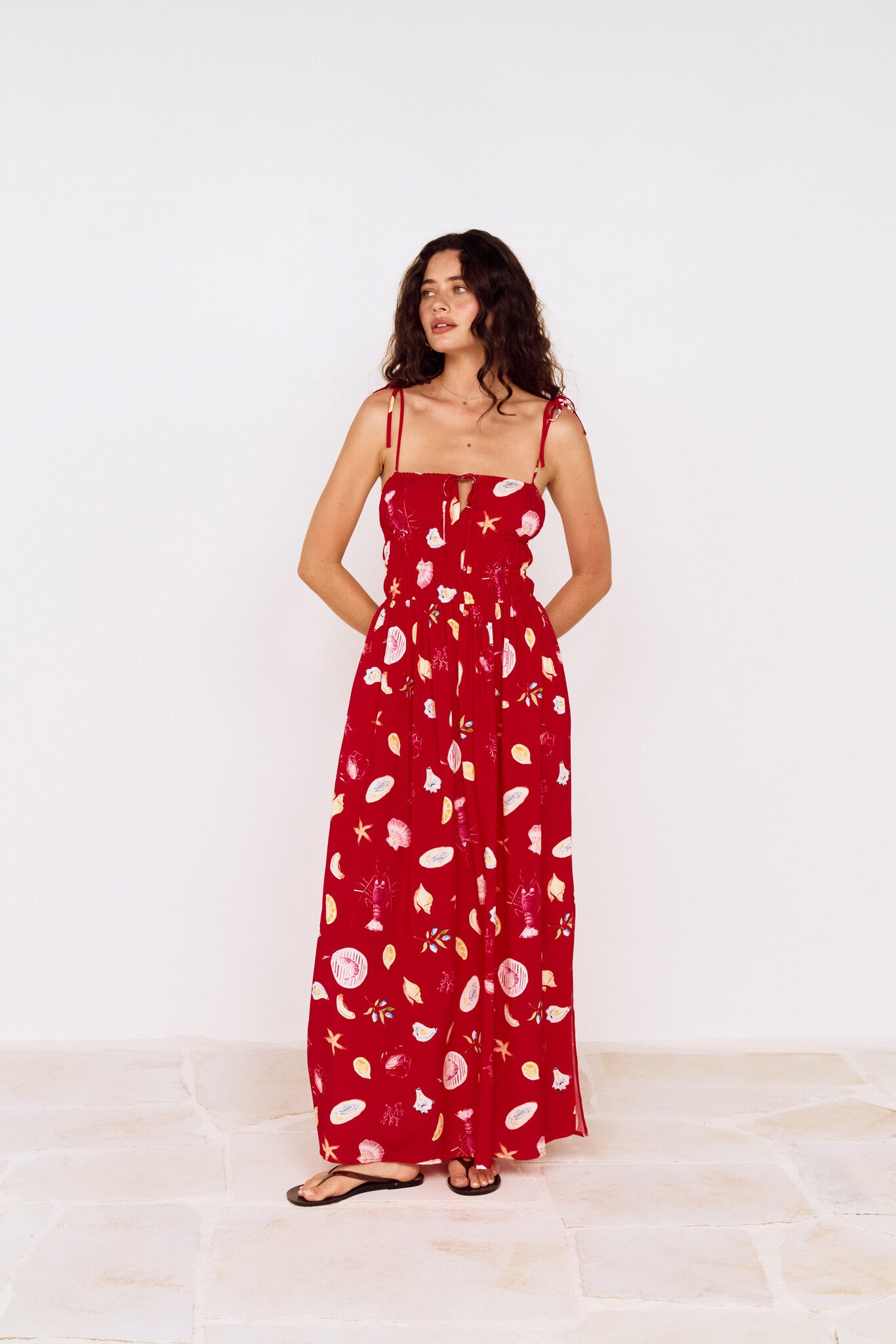 MinkPink Sirena Midi Sundress
