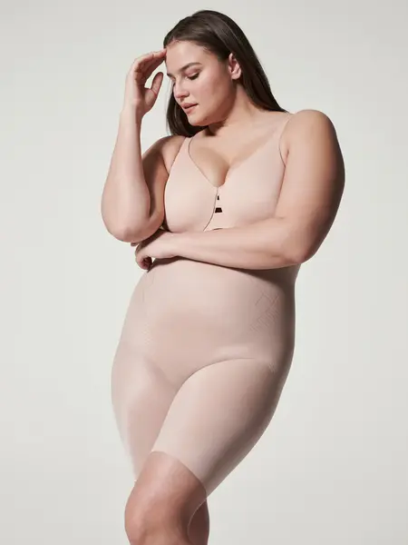 SPANX High Waisted Mid-Thigh Short