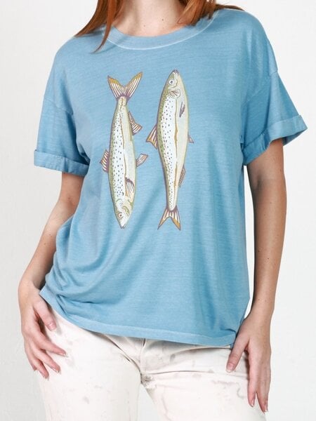 Girl Dangerous Sardines Boyfriend Tee