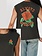 Girl Dangerous Always in Bloom Rose Moto Tee