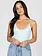 Cest Moi Bamboo Tank with Lace Trim