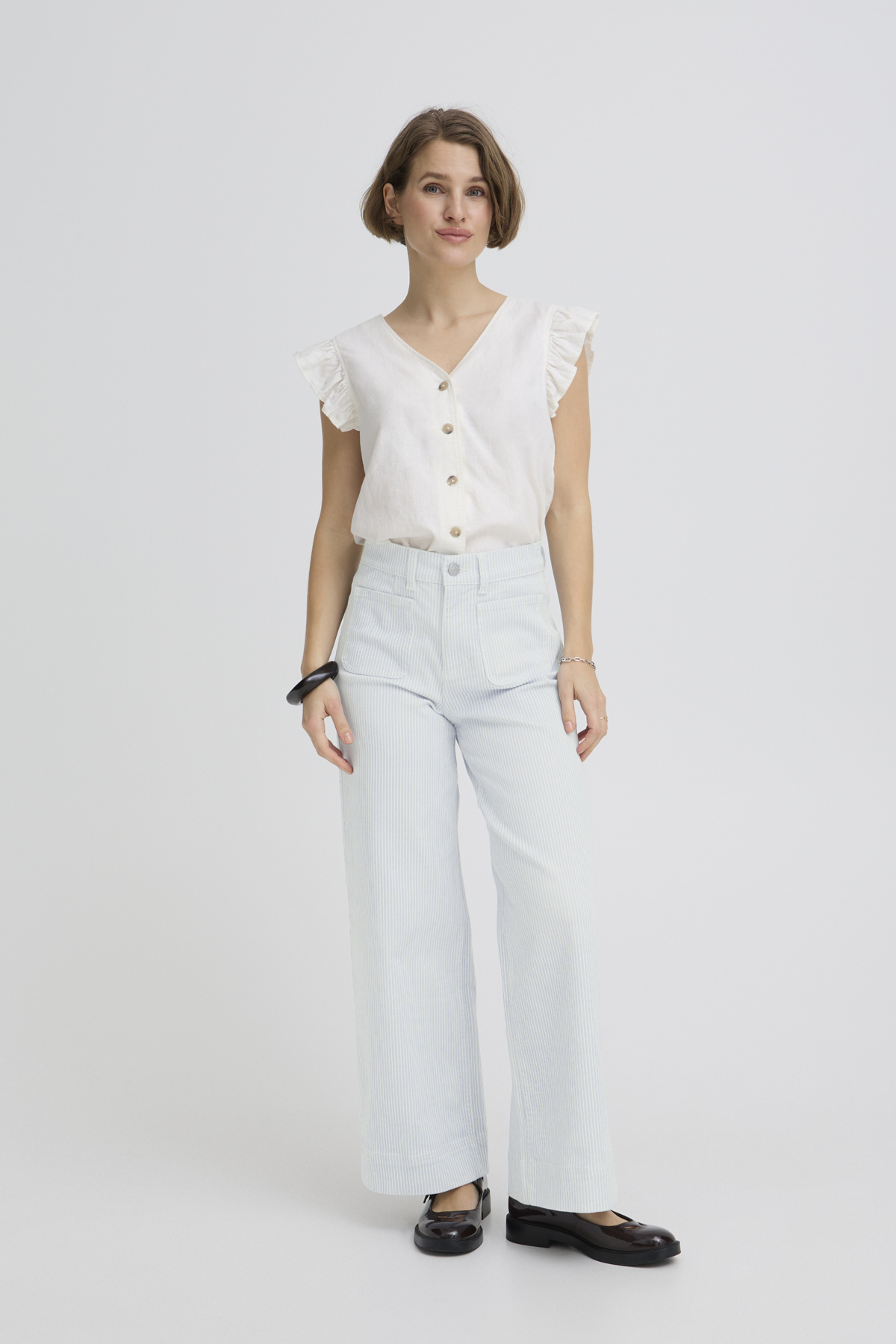 B.Young Kasion Wide Pocket Jeans