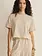 Z Supply Sway Textured Cropped Tee