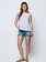 Orb Poppy Peplum Top